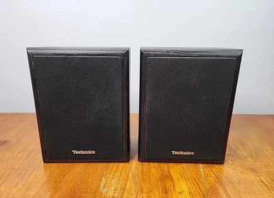 Altavoces de estantería Technics SB-S938 55 vatios 4 ohmios vintage madera negra probados Foto 1 de 4