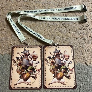 Monster Hunter Kansai Expo Juego de 2 correas limitadas no coleccionables - Imagen 1 de 2