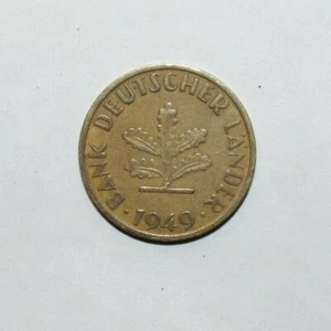 1949 F, 10 Pfennig Deutschland eine höherwertige Münze - c - Bild 1 von 4