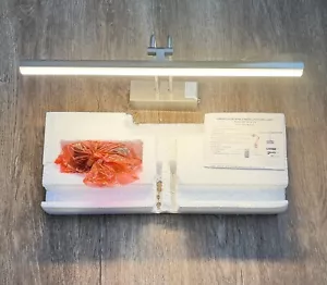Bilderleuchte Raifoolly weiß Fernbedienung antik Messing batteriebetrieben - Bild 1 von 12