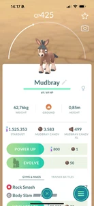 Pokémon Go Mudbray - TRADE 20k Sternenstaub - Bild 1 von 1