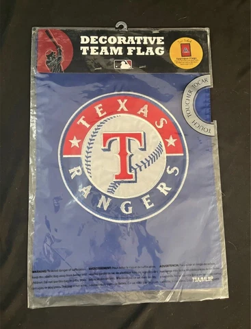 TEXAS RANGERS MLB Double Sided 12.5x18" COREY SEAGER Team Flag NEW FREE SHIPPING Cover