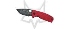 FOX KNIVES Core Tanto FX-612 RB Liner Lock Red FRN N690Co Stainless Pocket Knife