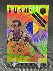 2011 Panini Gold Standard Relic GS Warriors Monta Ellis 08/25 (Jersey Number)