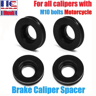 4 Pcs 5mm Spacers Radial Brake Calipers For Yamaha R1 R6 Suzuki GSXR ZX6R US - Image 1 of 4