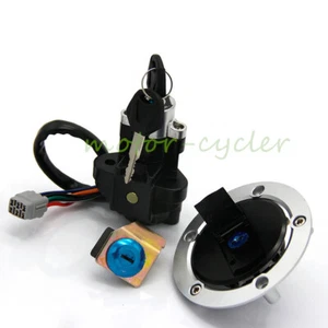 Ignition Switch Fuel Gas Cap Lock Keys for Suzuki GSX650F Katana 650 2008-2011 - Picture 1 of 6