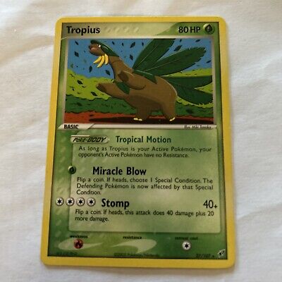 Tropius 27/107 EX Deoxys Pokemon Card TCG NM