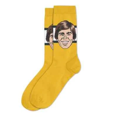 TERRY O'REILLY HOCKEY SOCKEY WALK IN THE FOOTSTEPS SOCKS NIB 7-12 BOSTON BRUINS - Image 1 of 3