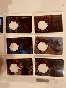 Lunchables Producto Promo 3-D Movimiento Spider-Man Decodificador (2004) Juego de 6 cartas😍😍 - Imagen 1 de 3