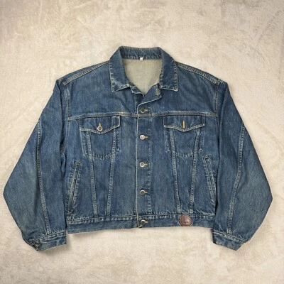 Chaqueta vaquera corta Moschino vintage para mujer talla 50 azul usada exterior Foto 1 de 4