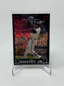 2007 Topps Chrome Baseball Ken Griffey Jr. Base Card #186
