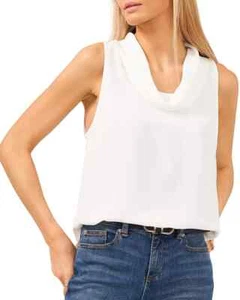 Vince Camuto Cowl Neck Sleeveless Blouse L88011 Womens Size L - Picture 1 of 4