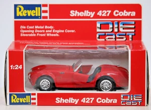 Revell 1:24 Shelby 427 Cobra DieCast Model Sports Car In Box Vintage 1989 Nice - Picture 1 of 9