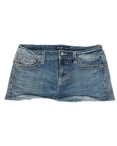 Vintage Reworked Y2K Miss Me Denim Skirt Waist - 34 - Picture 1 of 3