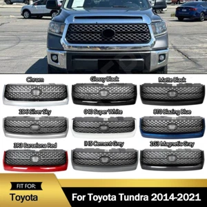 Fits For 2014-2021 Toyota Tundra TRD Style Front Grill Bumper Grille Replacement - Picture 1 of 82