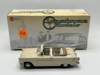 Ford Zephyr MK2 1956 Lansdowne Modelos LDM112 Convertible Marfil Brooklin 1:43 617 Foto 1 de 4