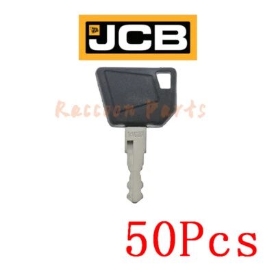50pcs Fit JCB Bomag Excavator Wacker Neuson TEREX Hamm Vibromax 14607 Master key - Image 1 of 2