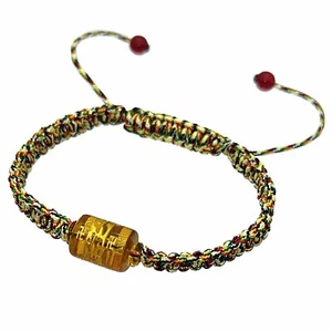 Handmade Tibetan Buddhism Prayer Wheel Om Mani Padme Hum blessing Bracelet - Picture 1 of 3