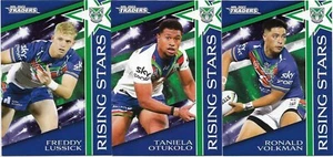 2023 Nrl Traders Rising Stars 3 Card Team Set - WARRIORS - Picture 1 of 2