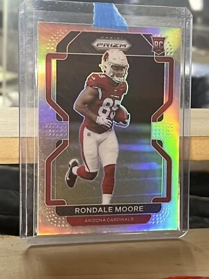 2021 Panini Prizm - Rookie Variation Silver Prizm #V-347 Rondale Moore (RC) - Image 1 of 2