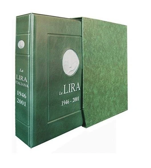 Master Phil Raccoglitore Album monete LIRA LUSSO COMPLETO con custodia