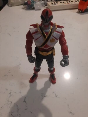 2011 Bandai Armor Power Samurai Switch Red Power Ranger Action Figure 6.5" - Image 1 of 4