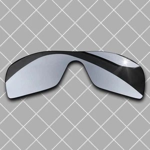 Lentes de repuesto polarizadas EZSwap para Oakley Batwolf OO9101 plateadas cromadas - Imagen 1 de 1