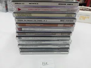 Classical cd lot of 12 all strings Shostakovich Stevens Hebden Bliss Piston - Picture 1 of 13
