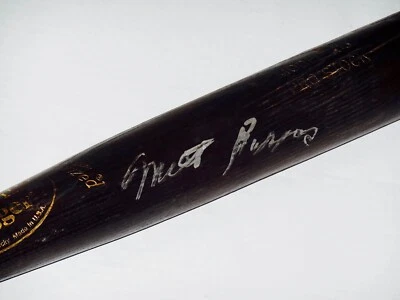 MILT PAPPAS AUTOGRAPHED BAT (BALTIMORE ORIOLES) - Spring Training Used Bat! - Image 1 of 2