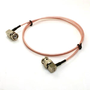 Cable de video HD-SDI 75Ω 4K cable coaxial 90 grados BNC macho a macho 6G 3G-SDI - Imagen 1 de 3