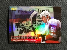 1998-99 TOPPS SERGEI FEDOROV PSKOV USSR RUSSIA LOCAL LEGENDS #L13