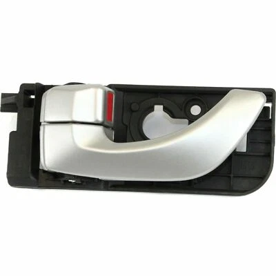 New Fits 2006-2007 Hyundai Sonata Rear Left Interior Door Handle Painted Silver - Image 1 of 4