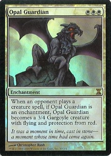 MTG - Time Spiral - Opal Guardian - Foil - NM - Image 1 of 1
