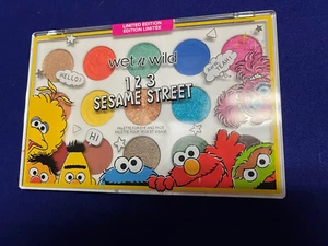 Wet N Wild Sesame Street 1 2 3 Sesame Street Eye & Face Palette Collection New - Picture 1 of 5