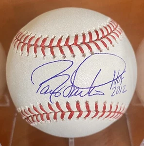 👍HOF Barry Larkin JSA Snow White Baseball👍 - Picture 1 of 7