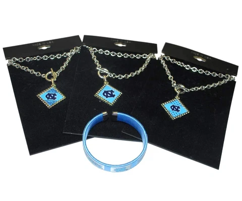 North Carolina Tar Heels Jenkins Enterprises Gameday Necklace Bracelet Pack Cover