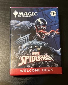 NYCC 2025 HASBRO MAGIC THE GATHERING SPIDER-MAN WELCOME DECK BLACK VENOM  - Picture 1 of 1