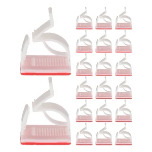 100 PCS Drahtfixierer Selbstklebender Kabelhalter Kabel-Organizer-Clip - Bild 1 von 12