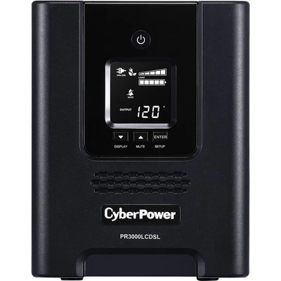 Aplicación inteligente CyberPower PR3000LCDSL 3000 VA / 2700 W torre de onda sinusoidal LCD UPS Foto 1 de 4