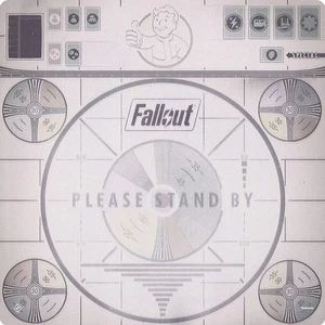Fallout Please Stand By 3'x3' Gamemat OOP - Foto 1 di 1