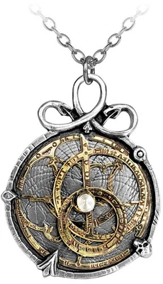 Alchemy Gothic Halskette Damen Anguistralobe silberfarben Standard - Bild 1 von 2