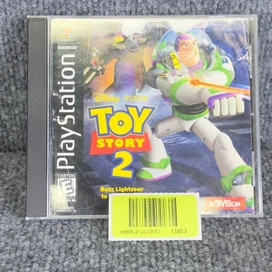 Toy Story 2 Buzz Lightyear PS1 Spiel nur Disc Sony PlayStation getestet 1999 - Bild 1 von 5