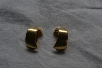 Pierre Lang Ohrringe, schöne Creolen mit Clipverschluß - Bild 1 von 4