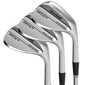 Cleveland RTX 6 Tour Satin 52*, 56*, 60* Wedges Mid Bounce Left Hand - 3 Pack - Picture 1 of 1