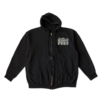 Riot Fest 2013 Sudadera con Capucha Para Hombres XL Cremallera Sudadera Pixies Fall Out Boy Blink 182 Foto 1 de 4