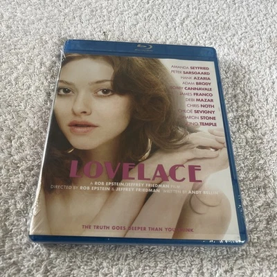 Lovelace (Blu-ray, 2013) Amanda Seyfried, Peter Sarsgaard. Region A Brand New - image 1 of 4