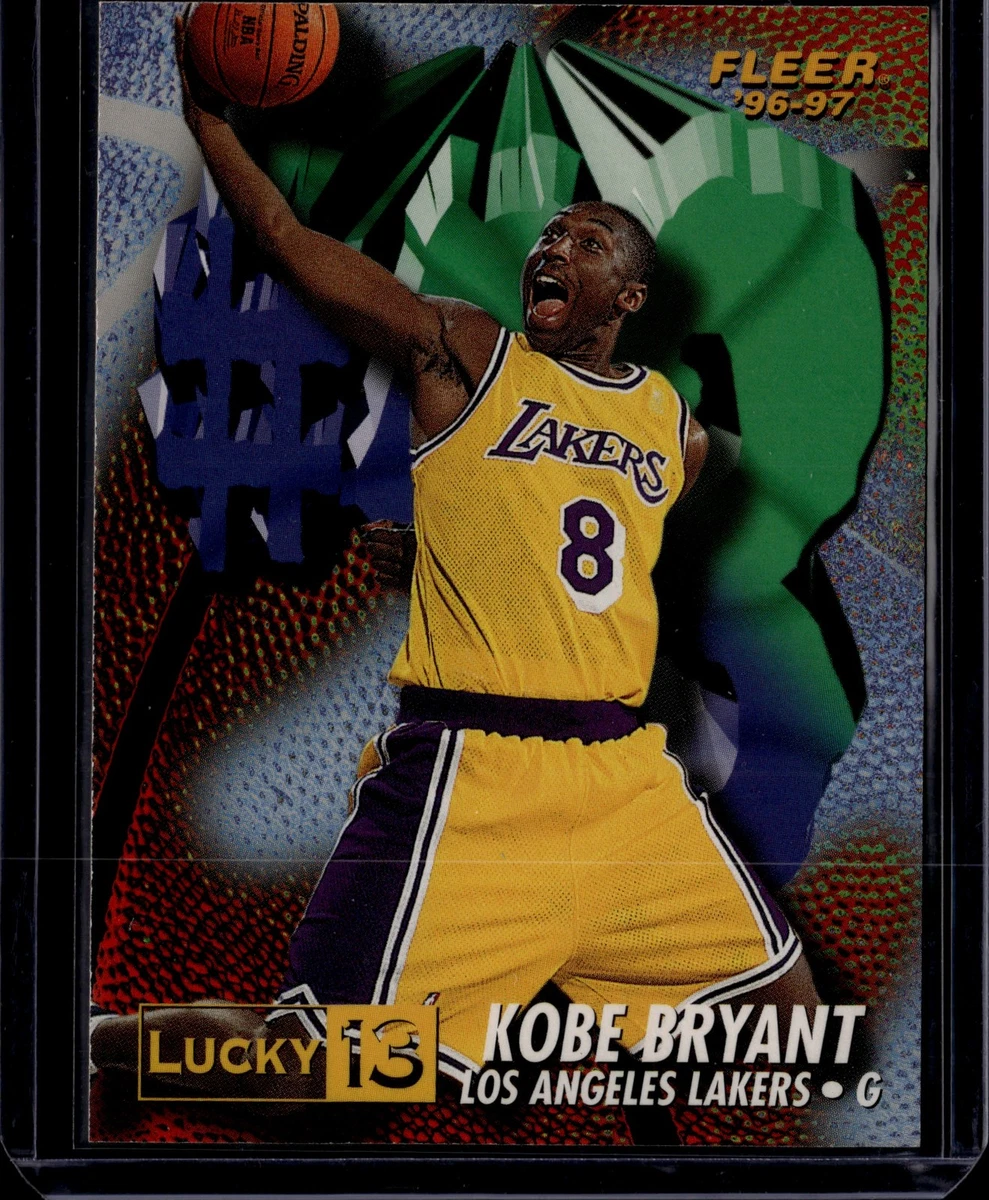 Kobe Rookie Sensations Fleer 96-97 Kobe Bryant Basketball Fleer
