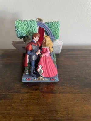 NWT Disney Sleeping Beauty Aurora And Prince Philip Ornament - Image 1 of 4