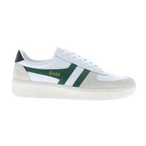 Gola Grandslam Clásico CMB117 Hombres Cuero Blanco Estilo de Vida Tenis Zapatos 8 - Imagen 1 de 4