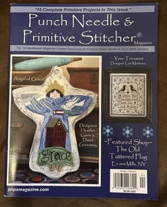 2015-Winter Issue Punch Needle & Primitive Stitcher Magazine Mega Issue - Picture 1 of 8